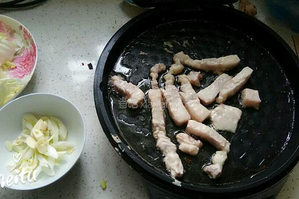 猪肉炖粉条的做法图解2