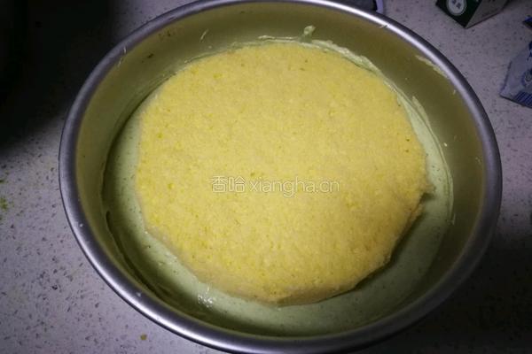 抹茶榴莲慕斯蛋糕的做法图解13