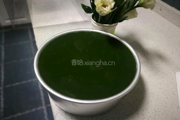 抹茶榴莲慕斯蛋糕的做法图解17