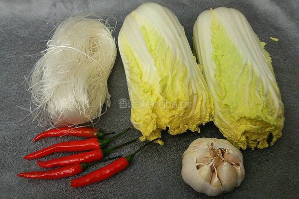 银丝白菜的做法图解1