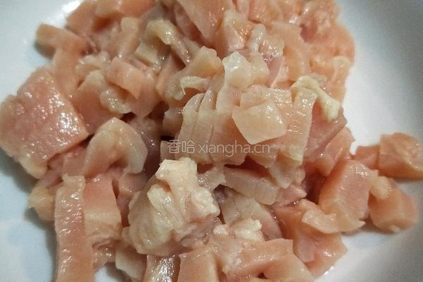 西兰花鸡肉肠的做法图解2