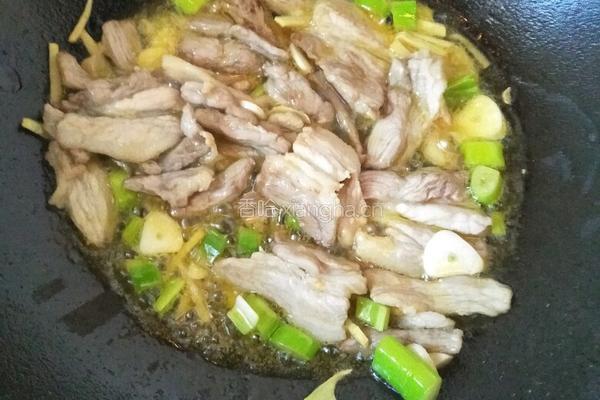 尖椒肉片的做法图解6
