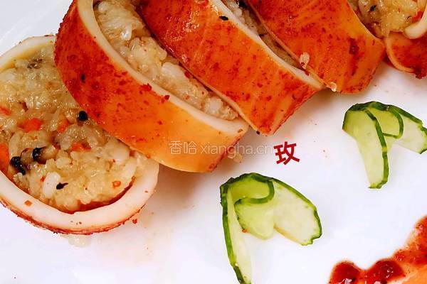土耳其鱿鱼筒酿饭的做法图解13