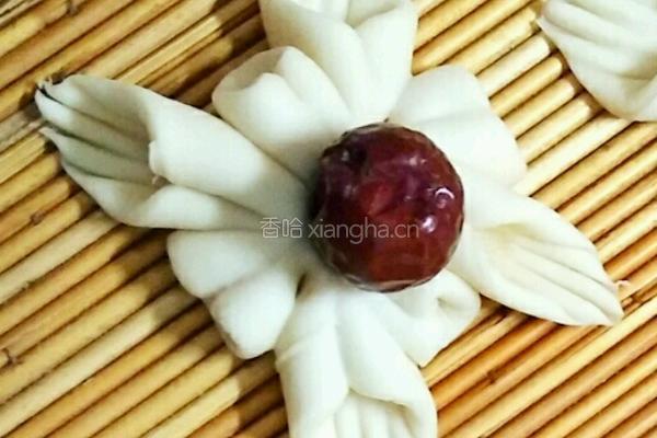 枣花馍（造型步骤）的做法图解6