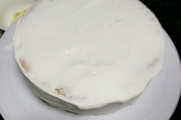 蓝风车草莓水果蛋糕的做法图解5