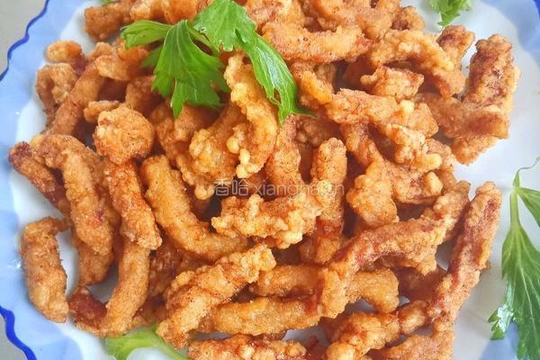 干炸肉段的做法图解6