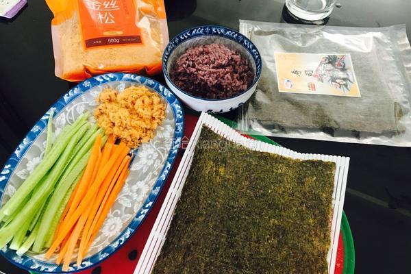 介味螺肉肉松寿司的做法图解2