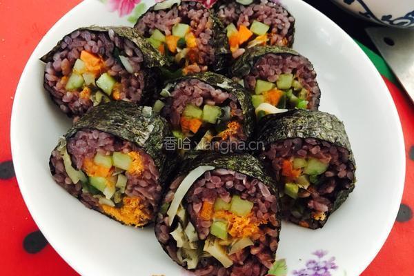 介味螺肉肉松寿司的做法图解8
