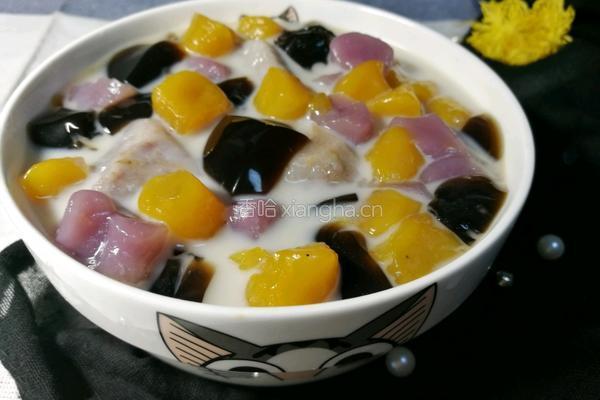 双色芋圆的做法图解10