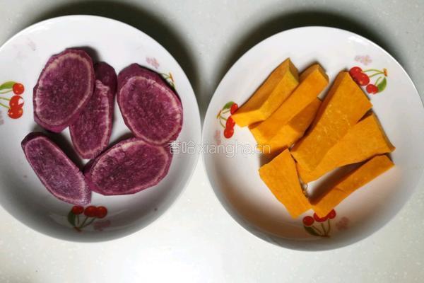 双色芋圆的做法图解2