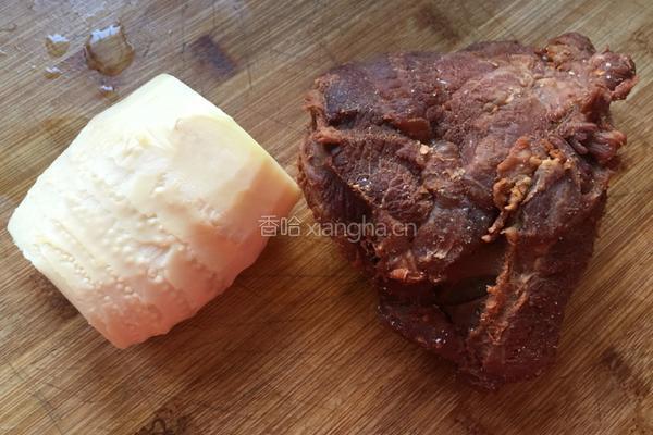 冬笋炒牛肉的做法图解1