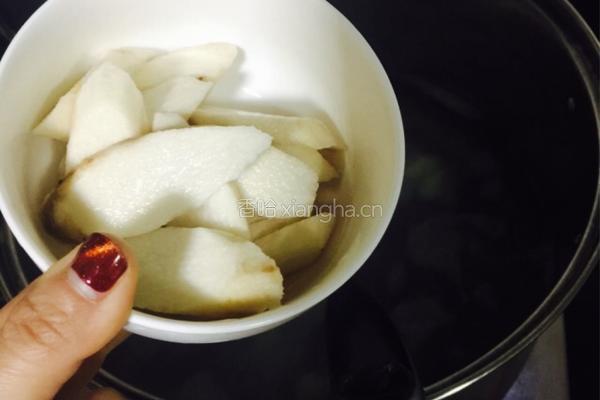 马蹄椰果淮山糖水的做法图解6