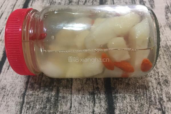 马蹄椰果淮山糖水的做法图解9