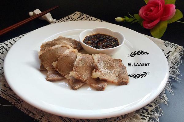 蒜泥梅花肉的做法图解14