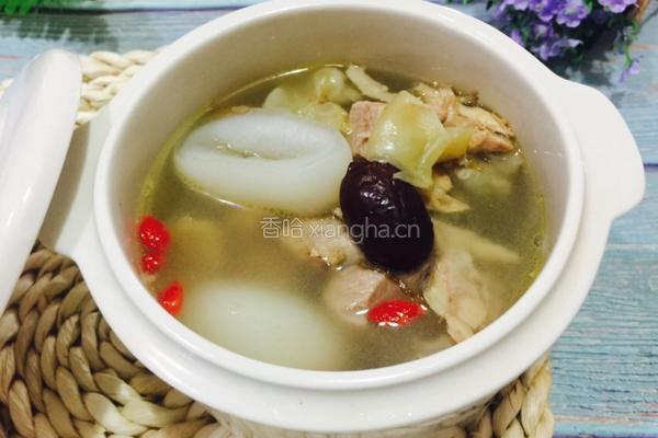 海底椰花胶瘦肉汤的做法图解8