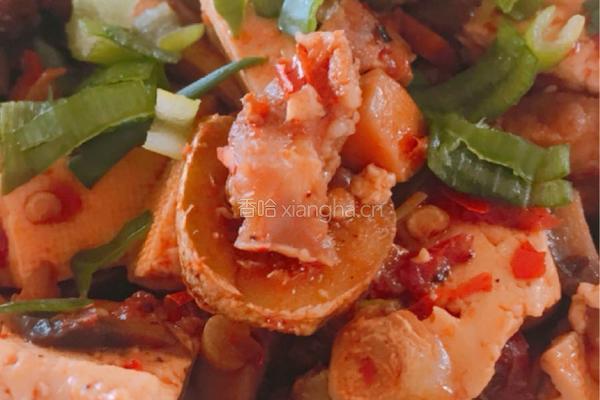 麻婆蘑菇豆腐的做法图解10