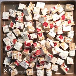 粉色少女心双莓雪花酥(熬糖版)的做法[图]