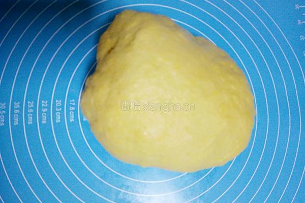 南瓜豆沙火腿包的做法图解14