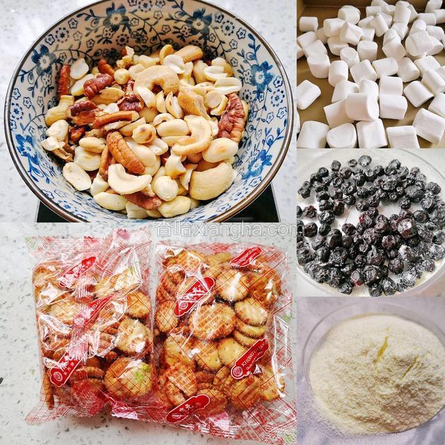所有材料准备好。