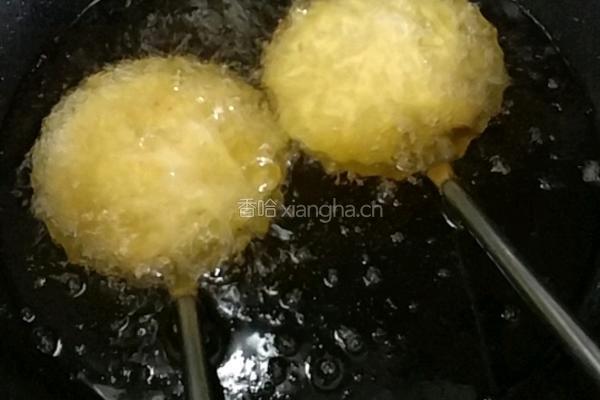萝卜丝虾饼的做法图解4