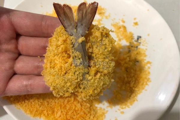 黄金蝴蝶虾的做法图解8