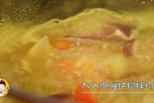 咖哩肥牛乌冬面的做法图解6
