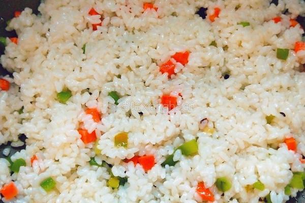 家常蛋炒饭的做法图解4