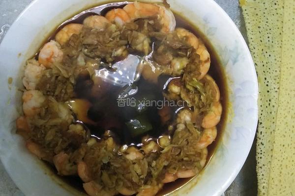 蒜蓉甜虾的做法图解8