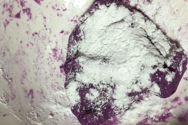 紫薯芝麻饼的做法图解4