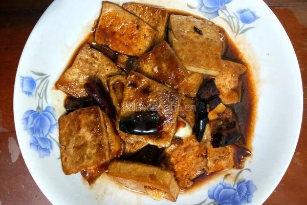 煎可口豆腐的做法图解4