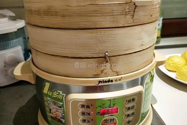春天来了花开富贵黄金南瓜面点的做法图解21