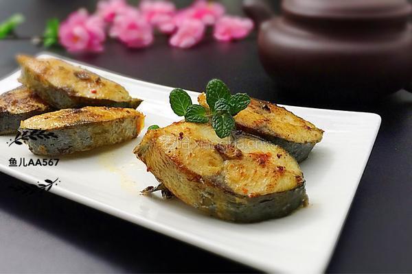 香煎鲅鱼的做法图解10