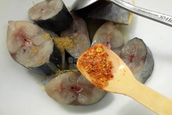 香煎鲅鱼的做法图解5