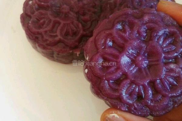 家常紫薯饼的做法图解9