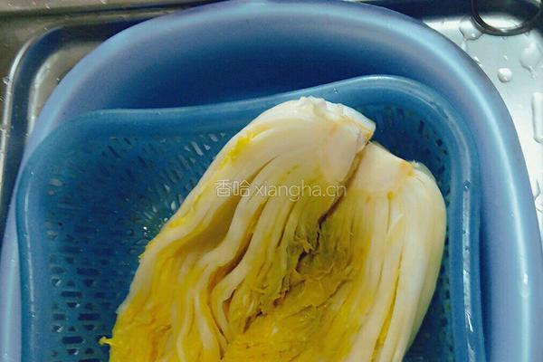 压白菜的做法图解1