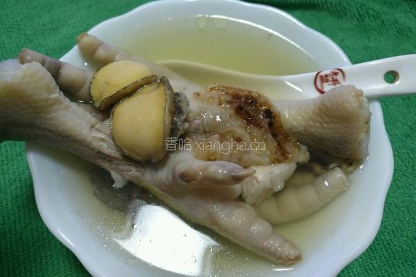 鲍鱼花胶鸡脚汤