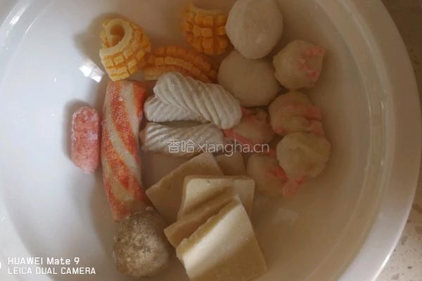 薄荷丸子全家福的做法图解2