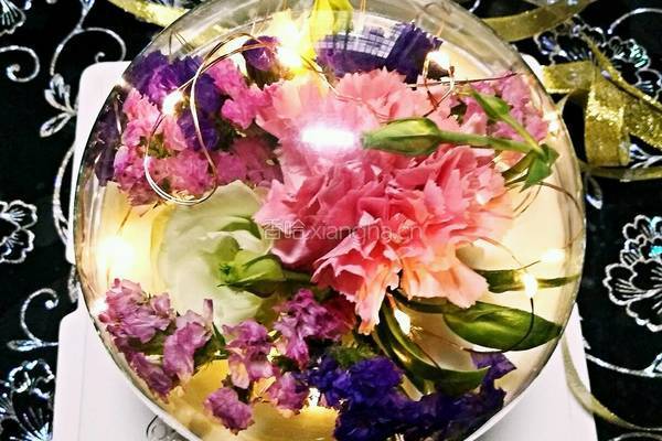 鲜花慕斯球蛋糕的做法图解13