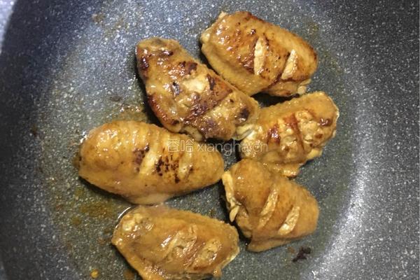 蒜香鸡中翅的做法图解3