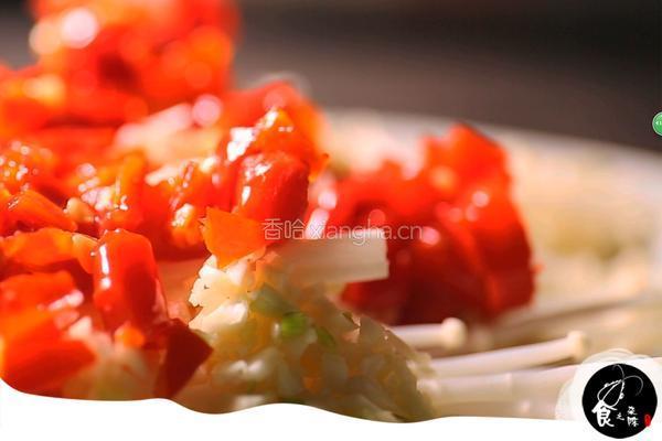 剁椒金针菇的做法图解5