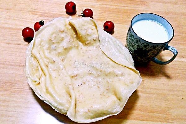 麦片煎摊饼的做法图解5