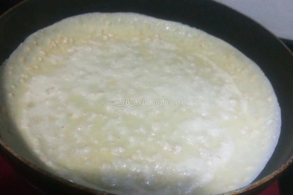 麦片煎摊饼的做法图解2