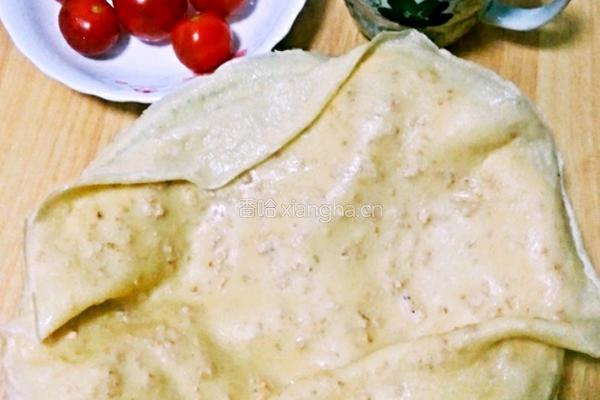 麦片煎摊饼的做法图解4
