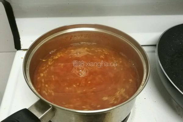 tomato eggs soup 番茄鸡蛋汤的做法图解2