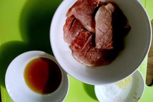 锅塌肉片的做法图解3