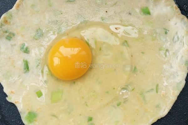 葱花鸡蛋饼的做法图解7