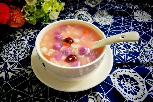 元宵节 珍珠米酒汤圆的做法图解1