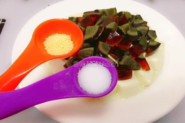 皮蛋豆腐的做法图解6