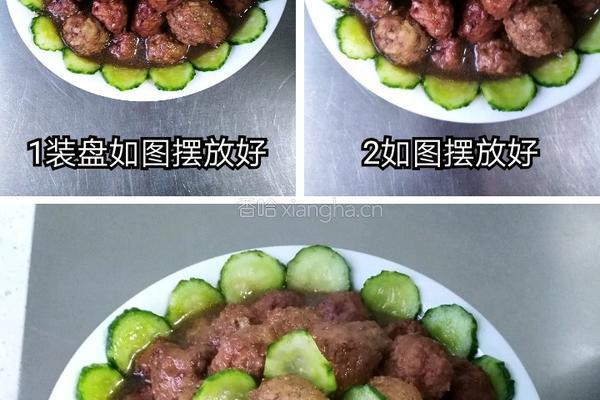 红烧藕丸的做法图解3