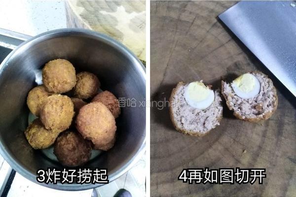 肉酿蛋的做法图解2